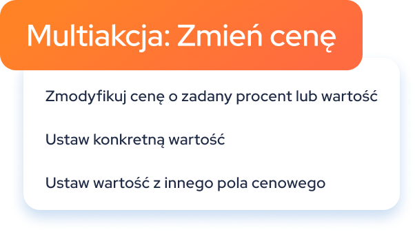 Jak ustawić masową zmianę cen?