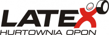 Logotyp hurtowni Latex