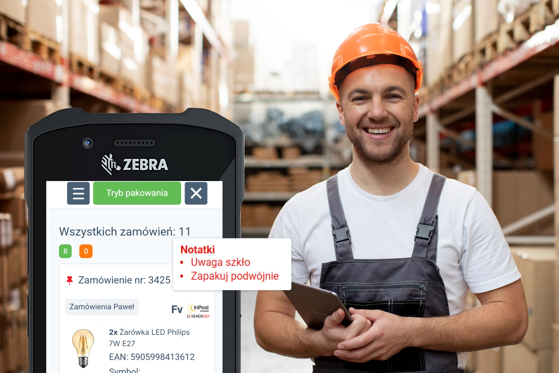 Nowe szablony – funkcjonalne wyświetlanie notatek podczas zbierania i pakowania zamówień