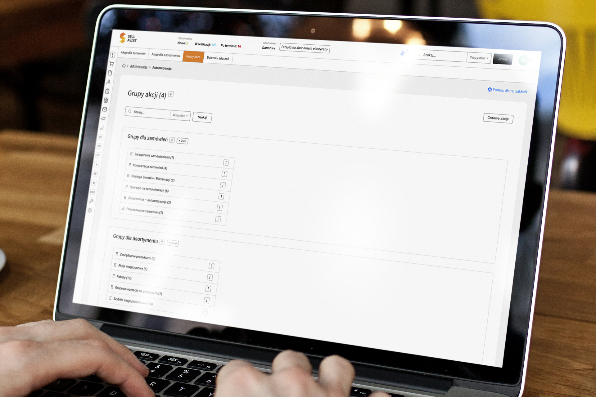 Grupy akcji automatycznych – uporządkuj procesy i przyspiesz sprzedaż w e-commerce
