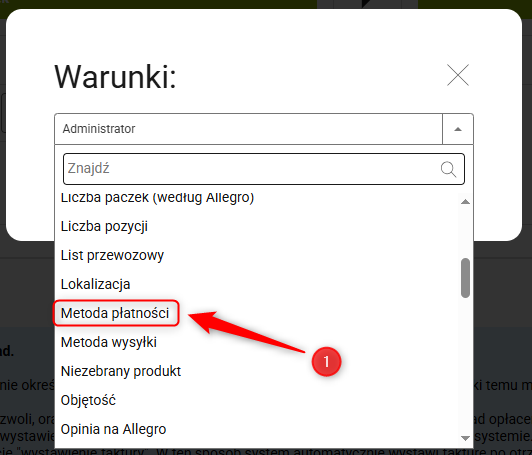 Automatyczna wysyłka linku płatności 