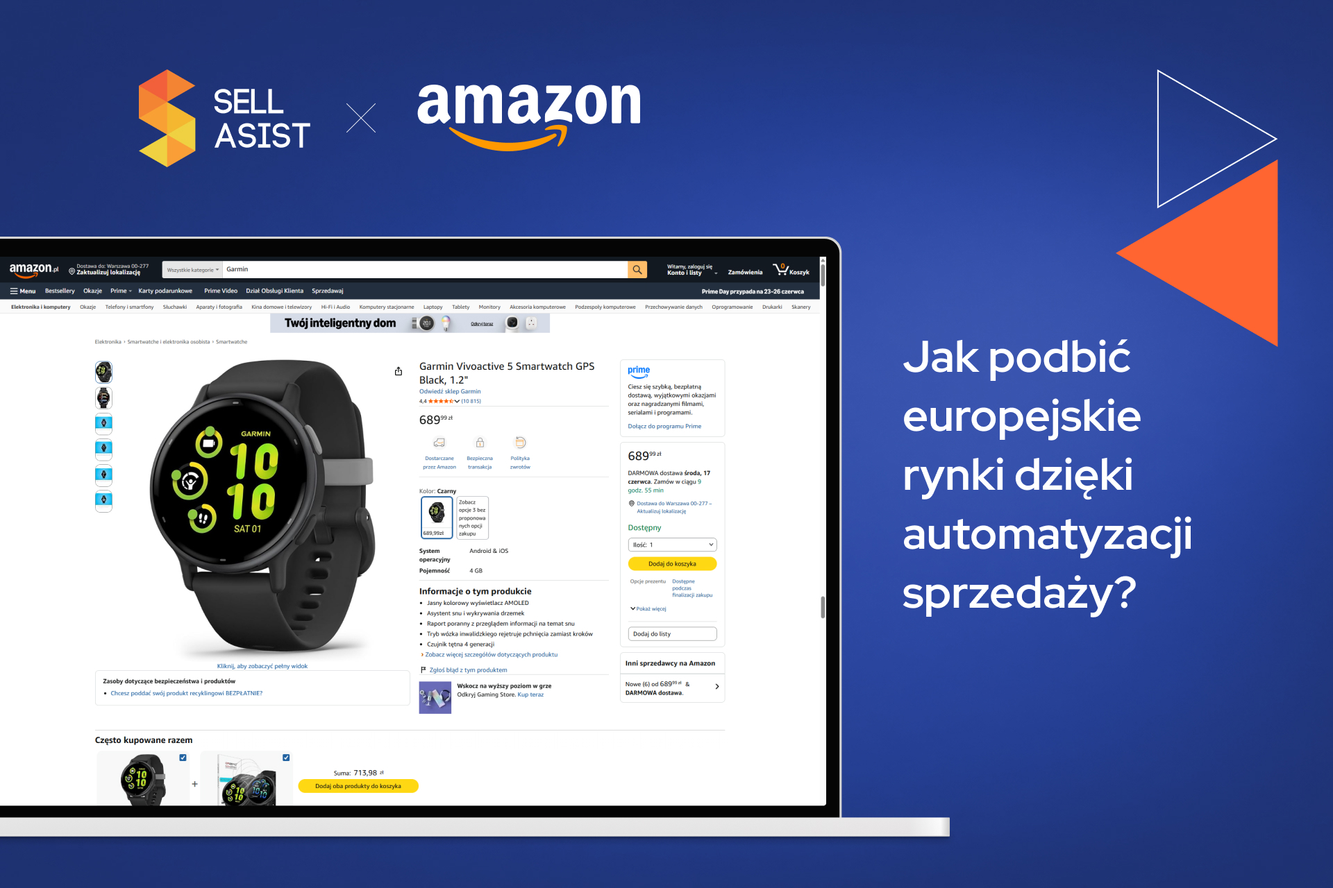 Amazon x Sellasist: Jak podbić europejskie rynki dzięki automatyzacji sprzedaży?